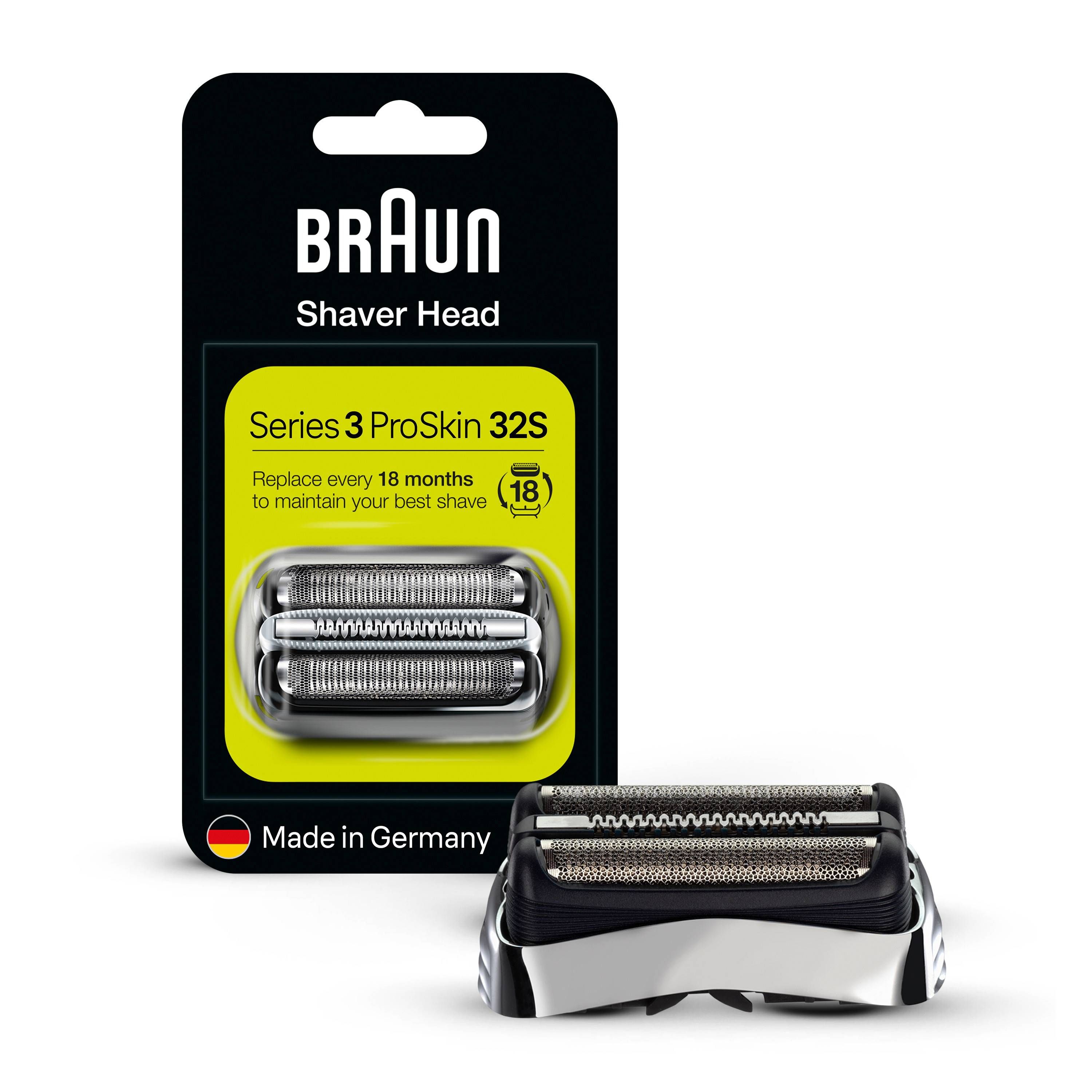 Braun 32S Kombipack Bestehend aus Scherblatt und Klinge