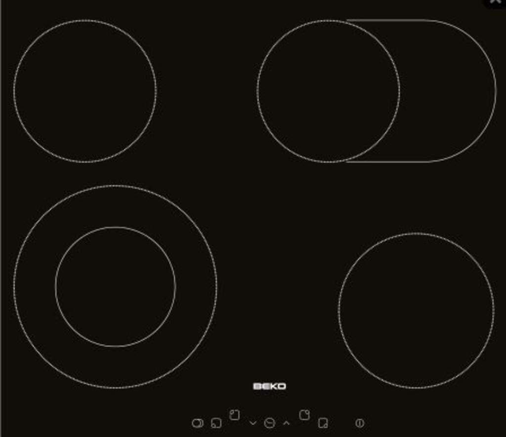 Beko HIC 64403 T Glaskeramik-Kochfeld