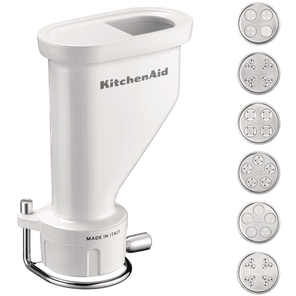 KitchenAid 5KSMPEXTA Short-Pasta-Vorsatz mit 6 Einsätzen